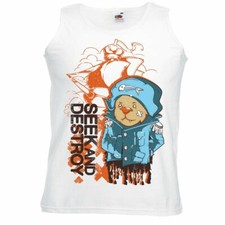 Tank Top KLEINER ESKIMO BÄR MIT FISCH AUF DER MÜTZE ITALO EISZEIT IGLU Ärmellos