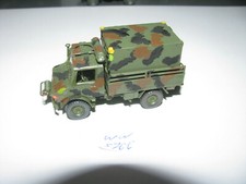 Roco Minitanks 472 MB Unimog U 1300, Flecktarn gesupert.4x4 Container _ schönes 
