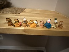 RARE Vintage Set Of 8 Garfield