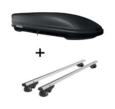 Dachbox MAA400L matt + Dachträger VDP004 L für für VW Golf Kombi ab 94