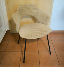 Sessel Vintage 50er Design Eero Saarinen für Knoll  Schöner Originaler Plüsch