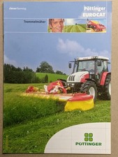 PÖTTINGER Front- und Heck Trommelmäher Mähwerke Prospekt Traktor Schlepper