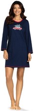 Damen nachthemd sleepshirt - nachthemd,
