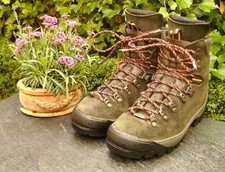 RAICHLE ??Bergstiefel Gr.40 Leder grau-grün VIBRAM® 3x getr. NP: 289€