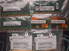 Alte PC-Teile Notebook: DDR2 RAM 200-pin / Wifi-Card / FAX Modem