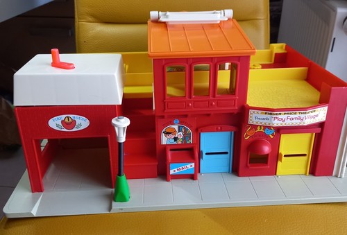 Vintage fisher price town - fisher,