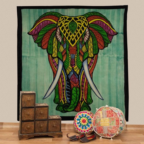 Elefant dekotuch wandbehang - elefant,