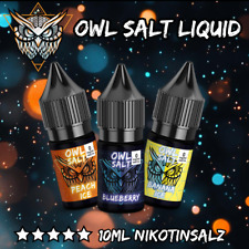 OWL SALT Fruchtige Liquids E-Liquid für E-Zigarette & Vape mit Nikotin