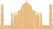Taj Mahal Laser Cut Out Wood