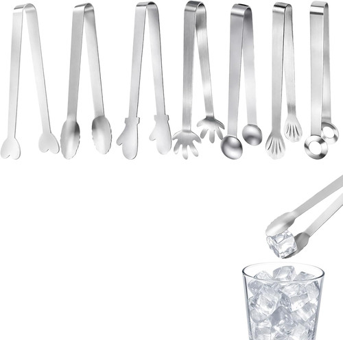 Edelstahl salatzange set - edelstahl, 7
