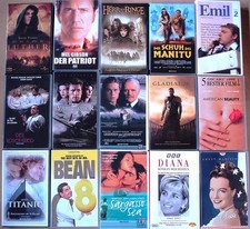 15 VHS Video Filme - Sammlung