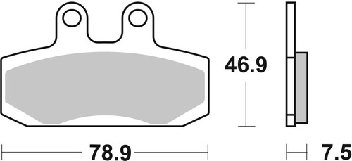 Brembo bremsbelagsatz - brembo,