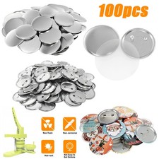 Buttonrohlinge 58mm (100