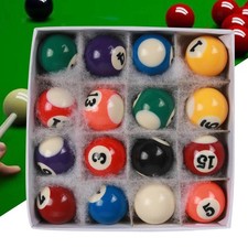 16x Mini-Billardkugeln
