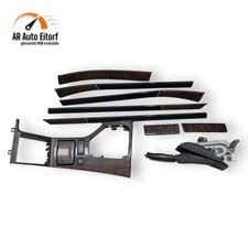 BMW E39 Zierleisten Dekorleisten Innenraum Komplett Set Holzoptik mit Schwarz