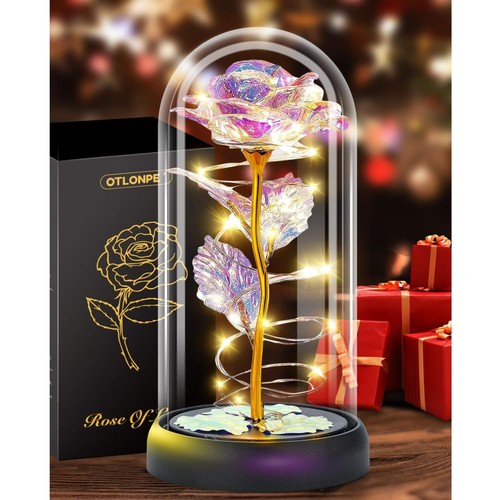 Elegante ewige rose unter - elegante, glas
