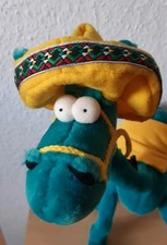 Pferd Plüschtier 40cm ca.  Mordillo Crazy Zoo Heye blau grün türkis