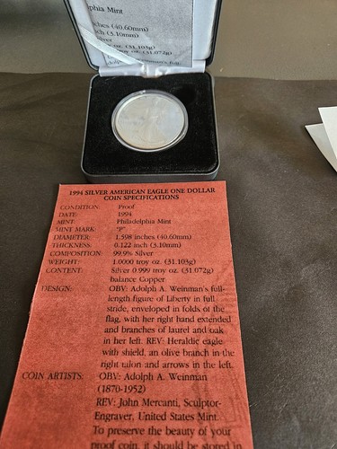 Silbermünze american - 1, oz