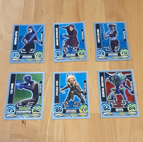 Topps star wars force - wars, attax