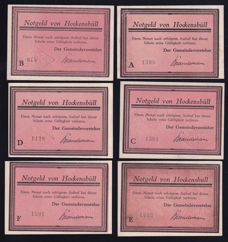 Hockensbüll 50 pfennig - 50,