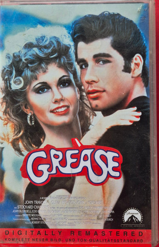 Grease musical video vhs - grease,
