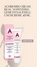ACHROMIN CREAM REAL WHITENING Gesichtsaufhellungscreme, 45 ml.