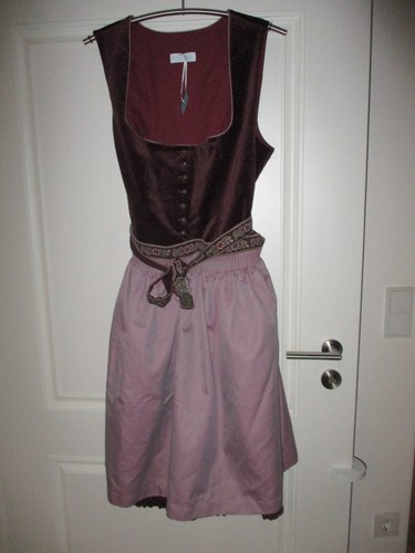 Dirndl samt himmelblau - dirndl,