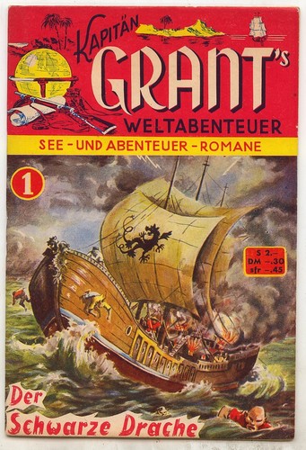 Kapitän grant komplette serie - kapitän,