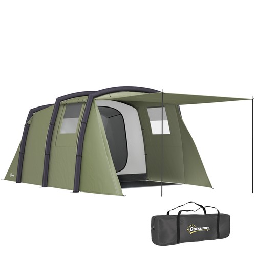 Aufblasbares campingzelt 6 - aufblasbares,