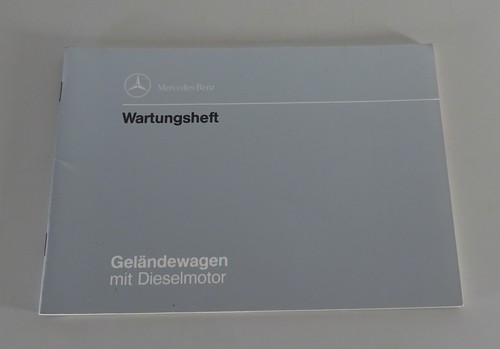 Scheckheft mercedes benz - scheckheft, mercedes-benz