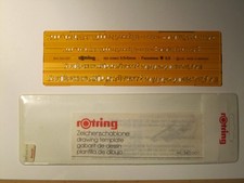 Rotring Zeichenschablone  340