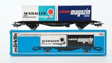 Märklin H0 84670 Behälter-Tragwagen märklin magazin (Containerwagen)  Typ Berlin