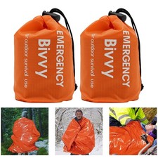 4X Notfall Schlafsack Survival