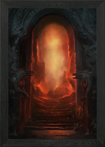 Diablo hell gate monster - diablo,