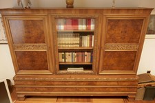 Schreibtisch und Schrank Jugendstil art deco 30er/40er Jahre Ensemble