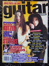 GUITAR SCHOOL * USA * 1993 * RANDY RHOADS Tribute * JUDAS PRIEST*KOTZEN&STEVENS