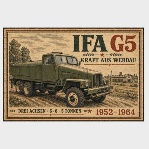 Blechschild ddr lkw ifa - ddr,