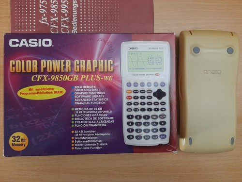 Casio cfx 9850gb plus - casio, cfx-9850gb