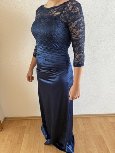 Blaues abendkleid neu - gr., 40