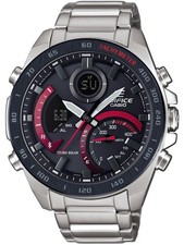 Casio ECB-900DB-1AER Herrenuhr Edelstahl EDIFICE silber