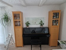 Verkaufe 2 Brinkmann Möbelstehlen mit Glasregalen und Schubladen