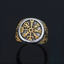 Vegvisir siegelring - siegelring, –