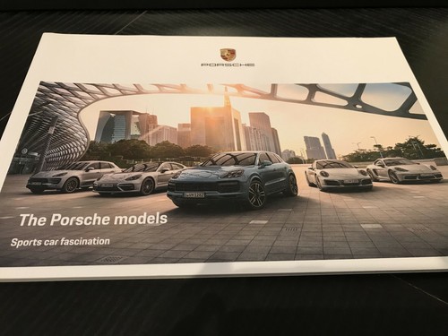 Porsche katalog prospekt - katalog, the