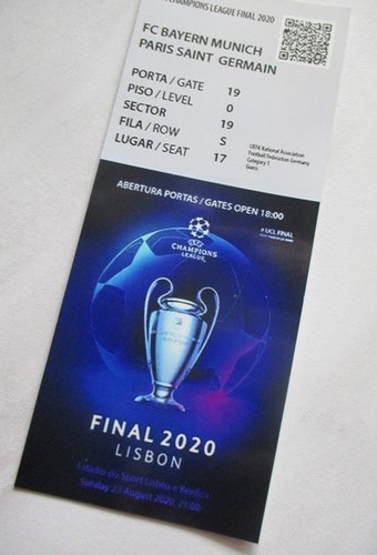 2020 champions league - league, finale