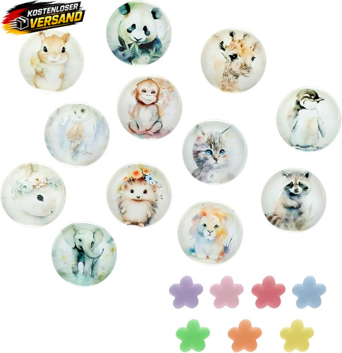 Kühlschrankmagnete tier set - kühlschrankmagnete,