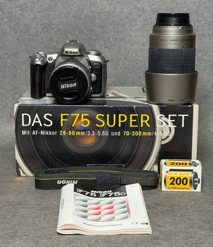Nikon f75 super set - set, af
