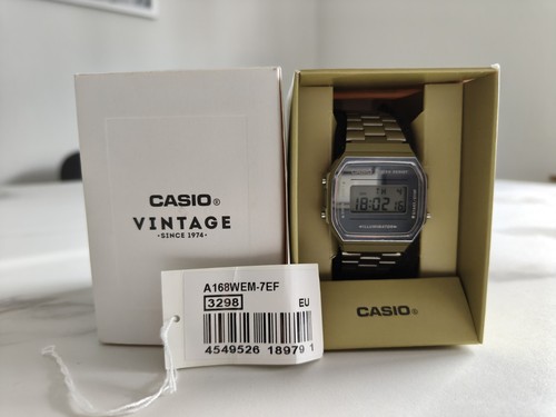 Casio a168wem 7ef unisex - a168wem-7ef,