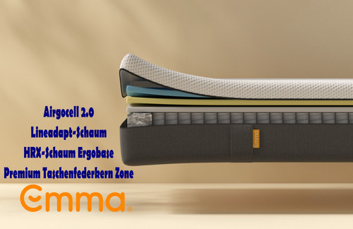 Taschenfederkernmatratze emma - taschenfederkernmatratze,