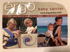 Ergobaby Baby Carrier/Babytrage Indigo/Jade, max.20kg, leichte Gebrauchsspsuren