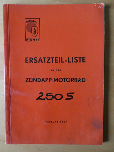 Original zündapp 250 s - ,